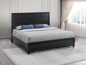 Queen Bed Mattress Not Included, Black, Wood, Beds Frames Bases Queen Bed Mattress Not Included, Black, Wood, Beds Frames Bases