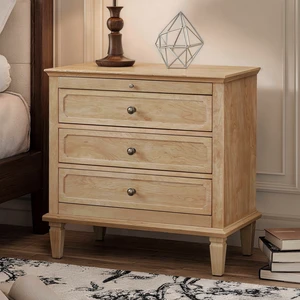 3 Drawer Nightstand with Charging Station, Wooden Bedside Chest with USB Type Ports and Power Outlets Storage Cabinet 3 Drawer Nightstand with Charging Station, Wooden Bedside Chest with USB Type Ports and Power Outlets Storage Cabinet