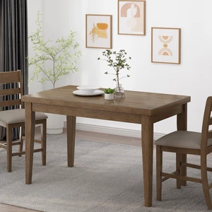 Wood Counter Height Dining Table, 35 Inch 59.1 Inch 36.5 Antique Brown Wood Counter Height Dining Table, 35 Inch 59.1 Inch 36.5 Antique Brown