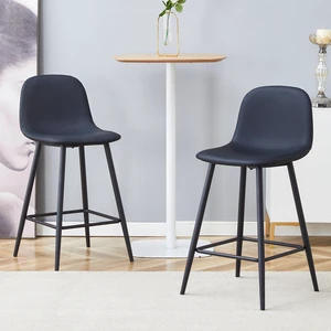 Bar Chair Set 2 Pieces, Stable Comfort Thoughtful Design Rounded Backrest Suitable for Placement in Bars Living Bars Bar Chair Set 2 Pieces, Stable Comfort Thoughtful Design Rounded Backrest Suitable for Placement in Bars Living Bars