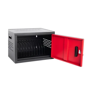Bay Charging Cabinet for Laptop, Chromebook Locking Charging Station, Black, Steel, File Cabinets Storage Bay Charging Cabinet for Laptop, Chromebook Locking Charging Station, Black, Steel, File Cabinets Storage