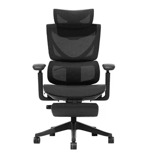 Ergonomic Mesh Chair with Button Precision Control, Adjustable Recline and Armrest Built in Footrest Class Gas Lift 300 Ergonomic Mesh Chair with Button Precision Control, Adjustable Recline and Armrest Built in Footrest Class Gas Lift 300