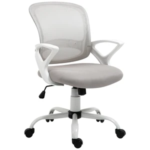 Ergonomic Mesh Chair, Swivel Mid Back Computer Desk Chair with Lumbar Back Support Adjustable Height Rocking Function Ergonomic Mesh Chair, Swivel Mid Back Computer Desk Chair with Lumbar Back Support Adjustable Height Rocking Function