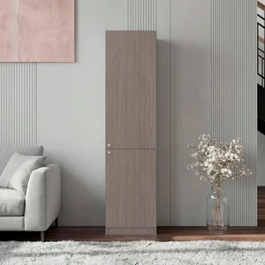 Positano 1 Door Storage Cabinet, Wenge, Particle Board Positano 1 Door Storage Cabinet, Wenge, Particle Board