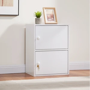 Two Door Narrow Corner Storage Cabinet Locking Door Metal Lock Two Keys Large Comfort Wooden Knob Handles Color, White Two Door Narrow Corner Storage Cabinet Locking Door Metal Lock Two Keys Large Comfort Wooden Knob Handles Color, White