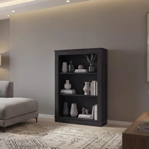 Bookcase with Shelves, Storage Bookshelf, Wenge, Particle Board, Display Shelving Etageres Bookcase with Shelves, Storage Bookshelf, Wenge, Particle Board, Display Shelving Etageres