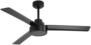 Same 52 Inch Ceiling Fan Without, ABS Blades with Remote Control Speed Reversible Motor for Living Kitchen, Black, ABS Same 52 Inch Ceiling Fan Without, ABS Blades with Remote Control Speed Reversible Motor for Living Kitchen, Black, ABS