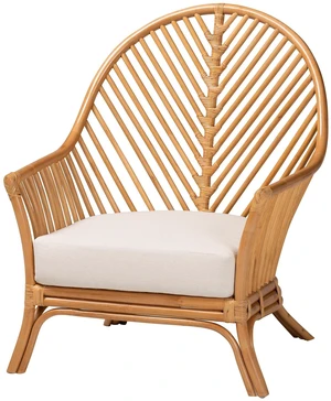 Bohemian Honey Rattan Arm Chair, Chairs Accent Seating Bohemian Honey Rattan Arm Chair, Chairs Accent Seating