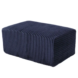Inchboneless Foot Pedal, Blue, Fabric, Ottomans Inchboneless Foot Pedal, Blue, Fabric, Ottomans