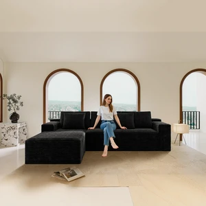 98.4 66.9 Inch Modular Sectional Sofa Seat, Upholstered Compressed Couch for Living Assembly Required Combination 98.4 66.9 Inch Modular Sectional Sofa Seat, Upholstered Compressed Couch for Living Assembly Required Combination