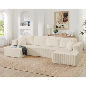 Shape Modular Sectional Sofa, Compressed Sectional Sofa Corduroy Couch Sleeper for Living Compressed Couch Space Shape Modular Sectional Sofa, Compressed Sectional Sofa Corduroy Couch Sleeper for Living Compressed Couch Space