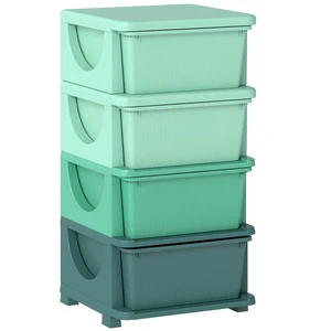 4 Drawers Kids Storage Unit, 4 Tier Stackable Toy Organizers and Storage Chest for Playroom Living Boys Girls Toddlers 4 Drawers Kids Storage Unit, 4 Tier Stackable Toy Organizers and Storage Chest for Playroom Living Boys Girls Toddlers