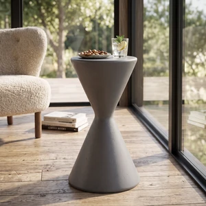 18.3 Inch Tall Garden Pedestal Stand, Magnesium Oxide Plant Stand Outdoor Decortions Pedestal Flower Pots Yard, Gray 18.3 Inch Tall Garden Pedestal Stand, Magnesium Oxide Plant Stand Outdoor Decortions Pedestal Flower Pots Yard, Gray