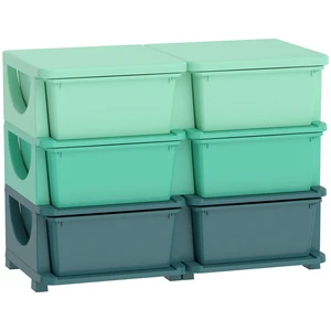 6 Drawers Kids Storage Unit, 3 Tier Stackable Toy Organizers and Storage Chest for Playroom Living Boys Girls Toddlers 6 Drawers Kids Storage Unit, 3 Tier Stackable Toy Organizers and Storage Chest for Playroom Living Boys Girls Toddlers
