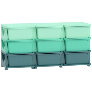 9 Drawers Kids Storage Unit, 3 Tier Stackable Toy Organizers and Storage Chest for Playroom Living Boys Girls Toddlers 9 Drawers Kids Storage Unit, 3 Tier Stackable Toy Organizers and Storage Chest for Playroom Living Boys Girls Toddlers