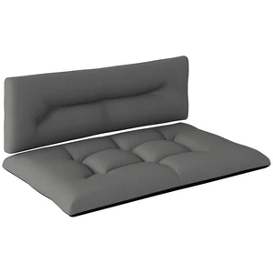 Seater Pallet Cushions Outdoor 3.9 in Replacement Pallet Sofa Cushions, Tufted Replacement Pads for Garden Patio, Black Seater Pallet Cushions Outdoor 3.9 in Replacement Pallet Sofa Cushions, Tufted Replacement Pads for Garden Patio, Black