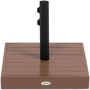 Square Patio Umbrella Base, 42 LBS Heavy Duty Umbrella Base with Holder for 1.5 Inch Poles for Outdoor Lawn Poolside Square Patio Umbrella Base, 42 LBS Heavy Duty Umbrella Base with Holder for 1.5 Inch Poles for Outdoor Lawn Poolside