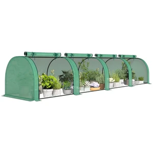 Mini Greenhouse, Inchx 31.5 Inch Portable Greenhouse with Roll Doors Cover Small for Indoor Outdoor, Grey Green Mini Greenhouse, Inchx 31.5 Inch Portable Greenhouse with Roll Doors Cover Small for Indoor Outdoor, Grey Green