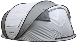 4 to 6 Persons Pop-Up Boat Tent, White Gray, Polyethylene 4 to 6 Persons Pop-Up Boat Tent, White Gray, Polyethylene