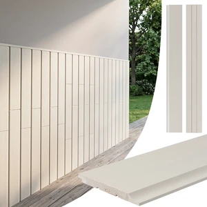 Pack 48 6 Inch Cedar Wall Panels, Indoor Outdoor Wall Cladding Solid Decorative Siding for Living Patio DIY Easy Pack 48 6 Inch Cedar Wall Panels, Indoor Outdoor Wall Cladding Solid Decorative Siding for Living Patio DIY Easy