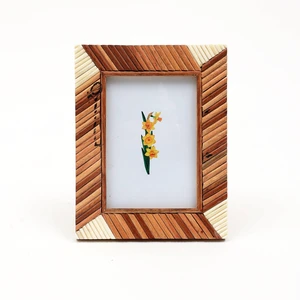 Symmetry Spectrum Picture Frame, Natural, Wood Symmetry Spectrum Picture Frame, Natural, Wood