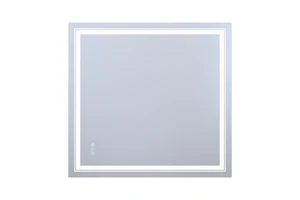 38 in LED Mirror with Defogger and Dimmable, Color Temperature Frameless Design ETL Listed, Silver, Tempered Glass 38 in LED Mirror with Defogger and Dimmable, Color Temperature Frameless Design ETL Listed, Silver, Tempered Glass