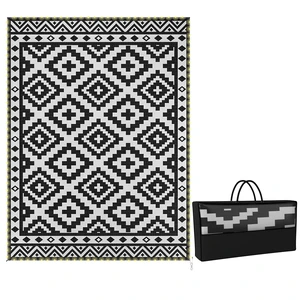 Reversible Outdoor Rug Carpet, 12 Waterproof Plastic Straw Rug Portable Camping Mat with LED String Lights Floor Mat Reversible Outdoor Rug Carpet, 12 Waterproof Plastic Straw Rug Portable Camping Mat with LED String Lights Floor Mat
