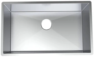 Undermount Stainless Steel Kitchen Sink, Steel Gray Undermount Stainless Steel Kitchen Sink, Steel Gray