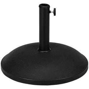 LBS Round Umbrella Base Stand Market Parasol Holder with Tightening Knob and Easy Setup, Inch Pole for Lawn Deck LBS Round Umbrella Base Stand Market Parasol Holder with Tightening Knob and Easy Setup, Inch Pole for Lawn Deck