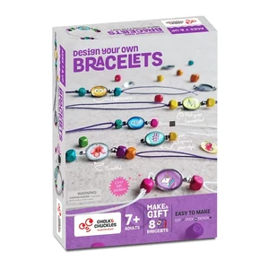 Design Your Own Bracelets Jewelry Making DIY Kit, Multi, Glass Design Your Own Bracelets Jewelry Making DIY Kit, Multi, Glass