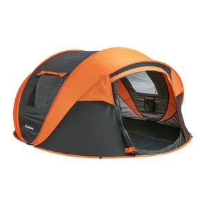 5 to 8 Person Pop-Up Camping Boat Tent, White Rose Gold, Polyethylene 5 to 8 Person Pop-Up Camping Boat Tent, White Rose Gold, Polyethylene