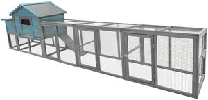 141large Wooden Chicken Coop, 21.2ft² Outdoor Hen with Nesting Box Wire Fence Waterproof and Anti Panel Poultry Cage 141large Wooden Chicken Coop, 21.2ft² Outdoor Hen with Nesting Box Wire Fence Waterproof and Anti Panel Poultry Cage