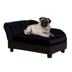Paw Hut Dog Couch with Hidden Storage, Small Dog Sofa Bed with 2 Inch Soft Foam Pet Furniture for Puppies and Little Paw Hut Dog Couch with Hidden Storage, Small Dog Sofa Bed with 2 Inch Soft Foam Pet Furniture for Puppies and Little