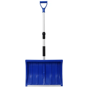 Portable Adjustable Height Snow Shovel with Grip Handle, 19 Inch Blade Snow Shovel for Driveway Car and Sand Mud Portable Adjustable Height Snow Shovel with Grip Handle, 19 Inch Blade Snow Shovel for Driveway Car and Sand Mud