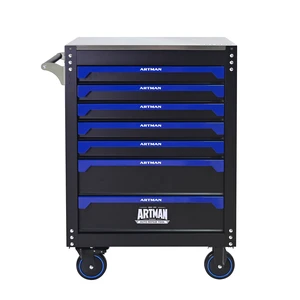 30 Inch 7 Drawer Iron Top Practical Rolling Steel Tool Cart, Handle and Wheels Storage Cabinet for Warehouses Repair 30 Inch 7 Drawer Iron Top Practical Rolling Steel Tool Cart, Handle and Wheels Storage Cabinet for Warehouses Repair