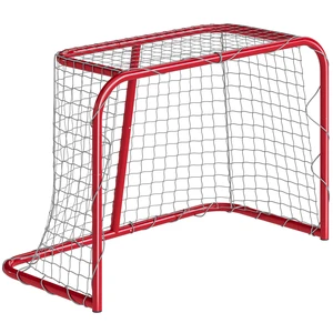 3 Mini Hockey Goal, Easy Setup Hockey Net with Metal Frame Lightweight and Portable Indoor and Outdoor Training 3 Mini Hockey Goal, Easy Setup Hockey Net with Metal Frame Lightweight and Portable Indoor and Outdoor Training