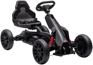 Kids Pedal Kart, Outdoor Ride Toy with Adjustable Seat Swing Axle Handbrake Non-Slip Wheels for Boys and Girls Aged 3 Kids Pedal Kart, Outdoor Ride Toy with Adjustable Seat Swing Axle Handbrake Non-Slip Wheels for Boys and Girls Aged 3
