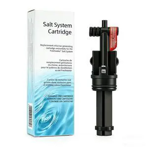 Salt System Replacement Cartridge for Hot Tubs & Spas - Natural-Feeling Water Care, Easy Installation, Less Harsh Chemicals, Lasts Up to 4 Months (2-Pack) Salt System Replacement Cartridge for Hot Tubs & Spas - Natural-Feeling Water Care, Easy Installation, Less Harsh Chemicals, Lasts Up to 4 Months (2-Pack)