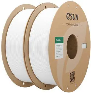 PLA Filament 1.75mm, High Toughness 3D Printer Filament Upgraded PLA Filament, Dimensional Accuracy +/- 0.03mm, 1KG per Spool, 2 Spools 3D Printing Filament, Cold White PLA Filament 1.75mm, High Toughness 3D Printer Filament Upgraded PLA Filament, Dimensional Accuracy +/- 0.03mm, 1KG per Spool, 2 Spools 3D Printing Filament, Cold White