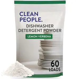 Dishwasher Detergent Powder | Cuts Grease and Rinses Sparkling Clean | Residue-Free (30 Ounce, Lemon Verbena) Dishwasher Detergent Powder | Cuts Grease and Rinses Sparkling Clean | Residue-Free (30 Ounce, Lemon Verbena)