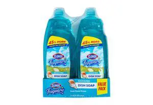 Fraganzia Liquid Dishwashing Soap, Ocean Scent - Cuts Through Tough Grease Fast, Quick-Rinsing Formula Washes Away Grime, A Powerful Clean You Can Trust, 22 Fl Oz, Pack of 2 Fraganzia Liquid Dishwashing Soap, Ocean Scent - Cuts Through Tough Grease Fast, Quick-Rinsing Formula Washes Away Grime, A Powerful Clean You Can Trust, 22 Fl Oz, Pack of 2