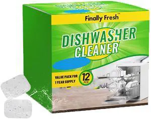 Dishwasher Cleaner Tablets, 12 Count Dishwasher Cleaner Tablets, 12 Count