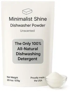 Dishwasher Detergent, 60 Loads, 100% Plastic-Free Dishwashing Soap, Eco-Friendly, All Natural Sustainable Dishwasher Powder, Cuts Grease and Grime, Non-Toxic and Unscented Dishwasher Detergent, 60 Loads, 100% Plastic-Free Dishwashing Soap, Eco-Friendly, All Natural Sustainable Dishwasher Powder, Cuts Grease and Grime, Non-Toxic and Unscented