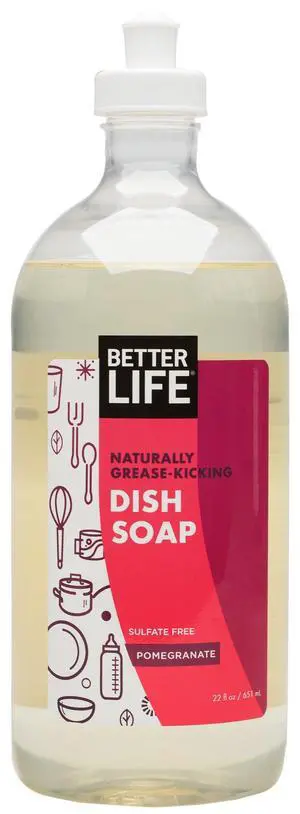 Sulfate Free Dish Soap, Tough On Grease & Gentle On Hands, Currant and Citrus, 22 Oz Sulfate Free Dish Soap, Tough On Grease & Gentle On Hands, Currant and Citrus, 22 Oz