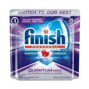 Quantum Max Powerball, Dishwasher Detergent Tablets, 25 Tabs Quantum Max Powerball, Dishwasher Detergent Tablets, 25 Tabs