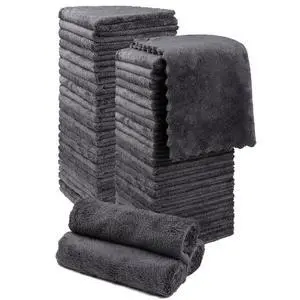 Washcloths 48 Pack, Ultra Soft Face Towels 12 x 12 inch Washcloths 48 Pack, Ultra Soft Face Towels 12 x 12 inch