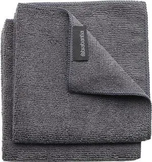 x2 Microfiber Cleaning Dish Cloths (Dark Gray) Absorbent Hygenic Rags for Washing, Cleaning, Drying (12x12) x2 Microfiber Cleaning Dish Cloths (Dark Gray) Absorbent Hygenic Rags for Washing, Cleaning, Drying (12x12)