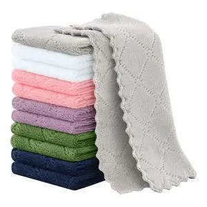 Super Soft 12 Pack Coral Velvet Microfiber Dish Cloths, 7" x 9" Super Soft 12 Pack Coral Velvet Microfiber Dish Cloths, 7" x 9"