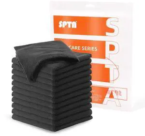 Microfiber Cleaning Towel, Microfiber Cleaning Cloth for Car Washing, 12 Pack Streak-Free, Ultra Absorbent, Washable for All Purpose Terry Microfiber Towels, 16.1in x 16.1in, 350GSM, Grey-MT038 Microfiber Cleaning Towel, Microfiber Cleaning Cloth for Car Washing, 12 Pack Streak-Free, Ultra Absorbent, Washable for All Purpose Terry Microfiber Towels, 16.1in x 16.1in, 350GSM, Grey-MT038