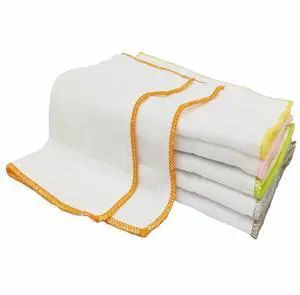 6 Pack Cotton Dish Cloths, Ultra Absorbent Quick-Drying Cleaning Cloths, Reusable and Eco-Friendly Dish Rags for Kitchen Use 6 Pack Cotton Dish Cloths, Ultra Absorbent Quick-Drying Cleaning Cloths, Reusable and Eco-Friendly Dish Rags for Kitchen Use